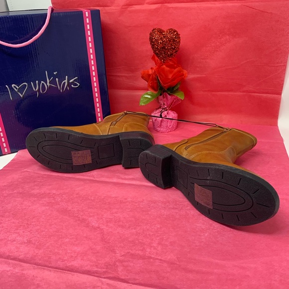 🎁LAST 1 I Love Yo Kids Andrea-05N RustColor Boots - Picture 6 of 6